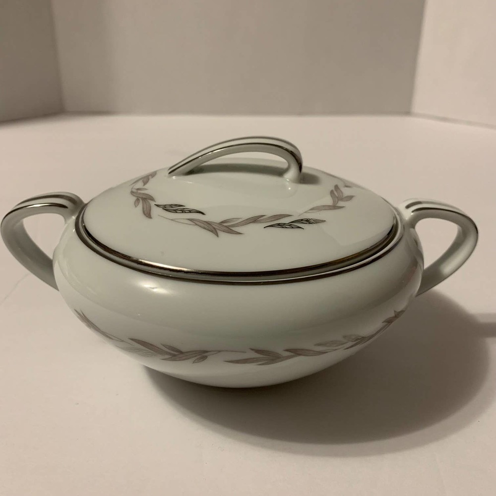 Noritake Vintage 1960's Graywood Replacement Sugar Bowl‎ With Lid #6041